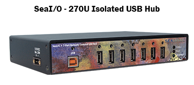 SeaI/O 270U Isolated USB Hub