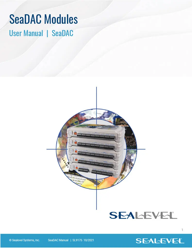 Sealevel SeaDAC user manual