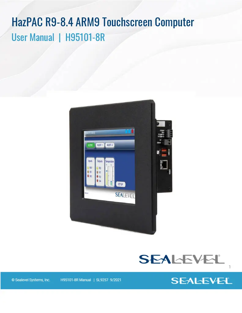 Sealevel HazPAC R9-8.4 User Manual