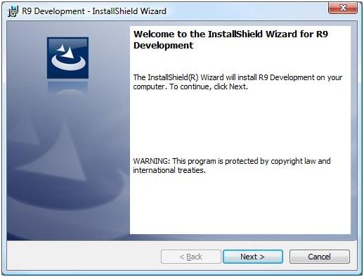 Image - R9 Development InstallShield Wizard