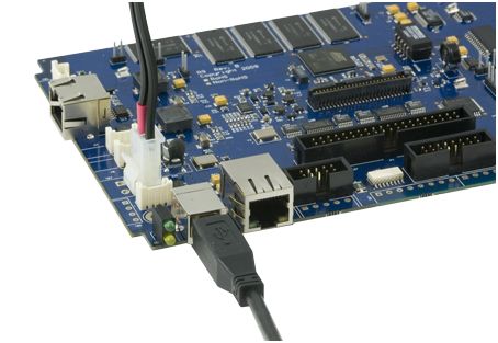 Image - SBC-R9 Connected to USB