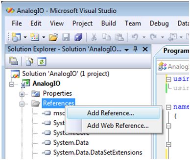 Image - Visual Studio Add Reference
