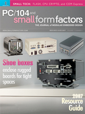PC/104 and Small Form Factors Magazine