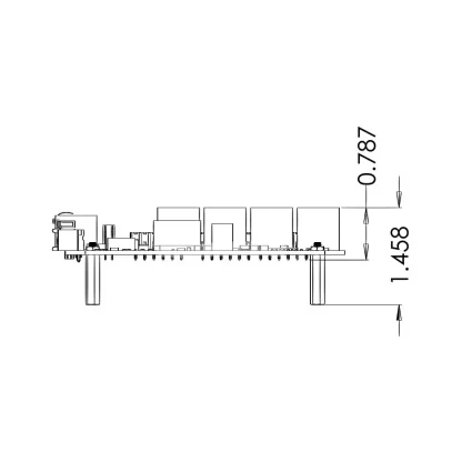eI/O-120E-OEM Dimensions (Profile)