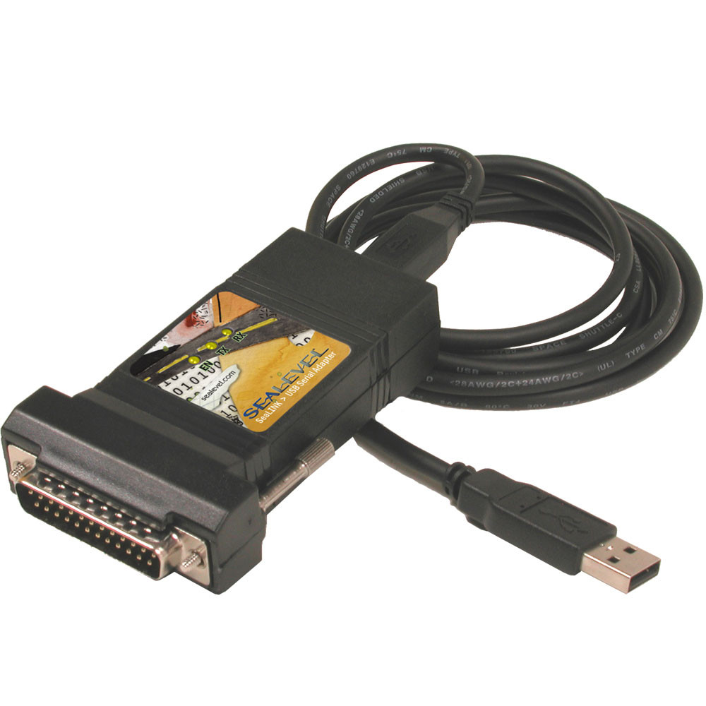 USB to 1-Port Isolated RS-422, RS-485, RS-530 DB25 Serial Interface Adapter
