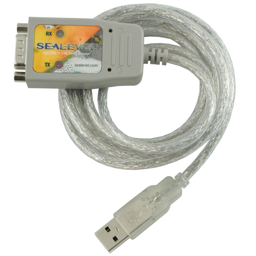 tonehøjde Satire afbrudt USB to RS-232 DB9 1-Port Serial Interface Adapter - Sealevel