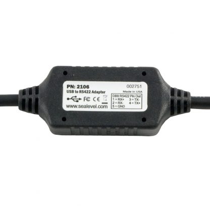 2106 Rugged, Overmold Protects Adapter Circuitry (Bottom View)