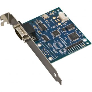 Embedded USB to 1-Port RS-232, RS-422, RS-485 (Software Configurable) DB9 Serial Interface Adapter with PC Bracket