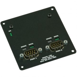 USB to 2-Port RS-232, RS-422, RS-485 (Software Configurable) DB9 Serial Interface Adapter