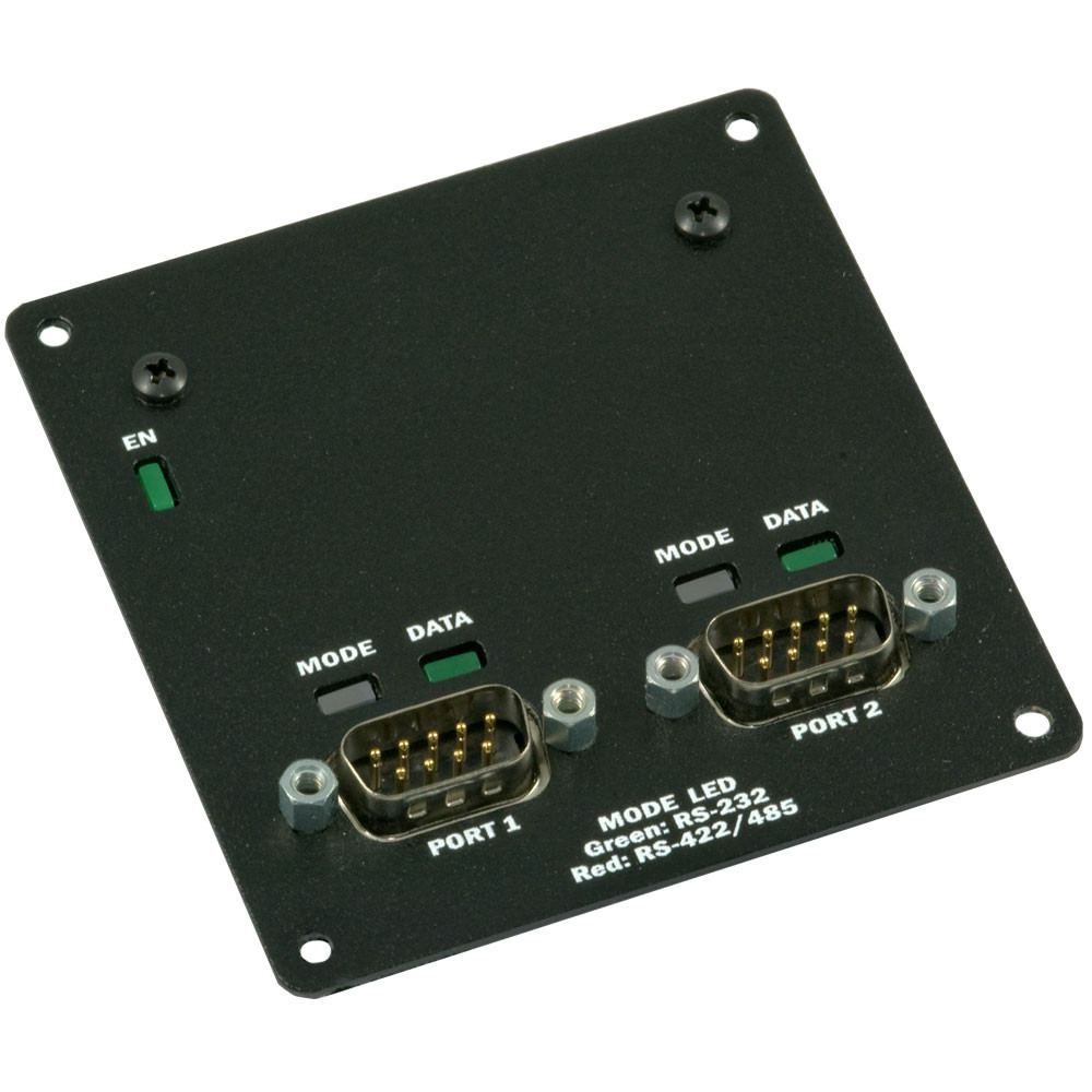 2-Port RS-232, RS-422, RS-485 (Software Configurable) DB9 Serial Interface Adapter - Sealevel