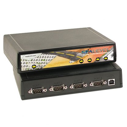 USB to 4-Port RS-422, RS-485 DB9 Serial Interface Adapter