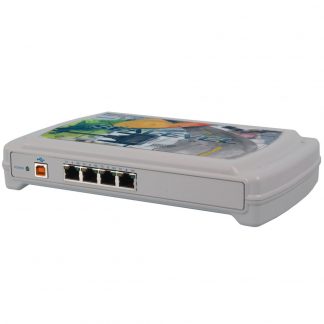 USB to 4-Port RS-232, RS-485 RJ45 VersaCom Serial Interface Adapter