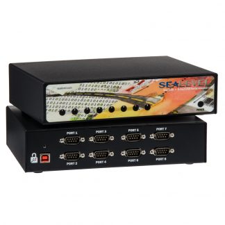 USB to 8-Port RS-232 DB9 Serial Interface Adapter