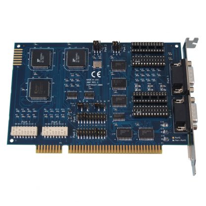 ISA 2-Port RS-232, RS-422, RS-485 Serial Interface