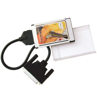 PCMCIA 1-Port RS-232, RS-422, RS-485, RS-530, RS-530A, V.35 Synchronous Serial Interface Card (uses Z85233)