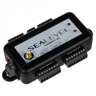 LTE Cellular to 2 Form C Relays, 4 Digital Inputs, 2 A/D Inputs and 1-Wire Bus, SeaConnect Multifunction I/O Edge Module, Powered by SeaCloud