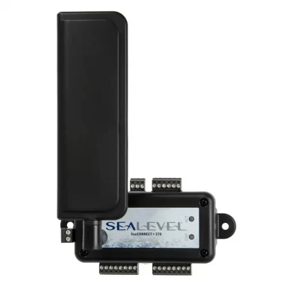 SeaConnect 370 edge device with LTE antenna for remote data logging