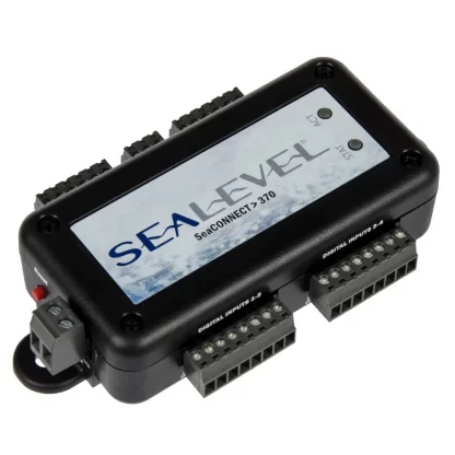 Wi-Fi to 2 Form C Relays, 4 Digital Inputs, 2 A/D Inputs and 1-Wire Bus, SeaConnect Multifunction I/O Edge Module, Powered by SeaCloud