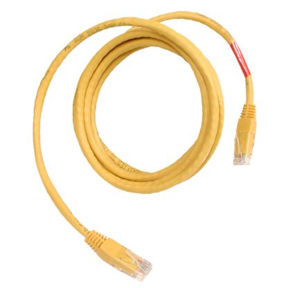 CAT5 Crossover Cable, 7 feet in Length - Yellow (CA251)