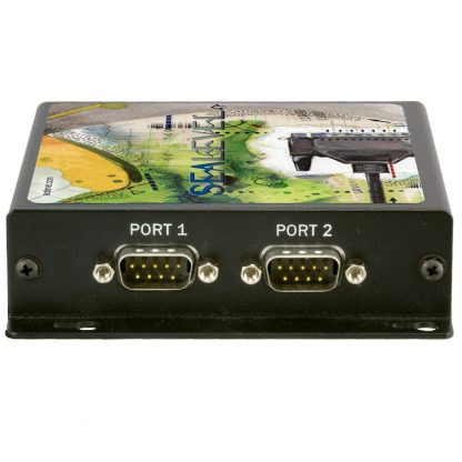 Ethernet to 2-Port RS-232 Serial Server (4201) - DB9 Serial Interfaces