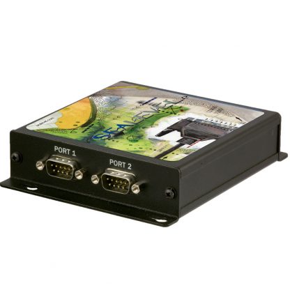 Ethernet to 2-Port RS-422, RS-485 Serial Server