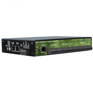Ethernet Modbus TCP to 16 A/D, 2 D/A, 8 Open-Collector Outputs, 8 Isolated Inputs Multifunction Module