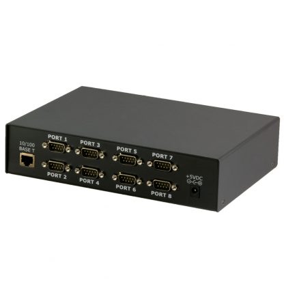 Ethernet to 8-Port RS-232 Serial Server (4801) - DB9 Serial Interfaces