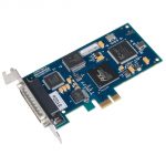 Low Profile PCI Express 1-Port RS-232, RS-422, RS-485, RS-530, RS-530A, V.35 Synchronous Serial Interface (uses Z85230)