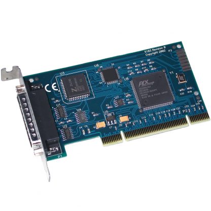 Low Profile PCI 1-Port RS-232 Synchronous Serial Interface (uses Z85230)