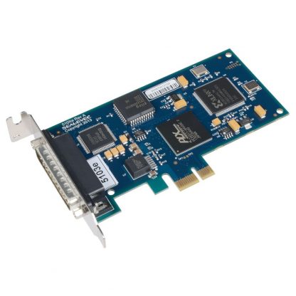 Low Profile PCI Express 1-Port RS-232 Synchronous Serial Interface (uses Z85230)