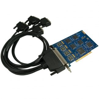 PCI 4-Port RS-232, RS-422, RS-485, RS-530, RS-530A, V.35 Synchronous Serial Interface (uses Z85230)