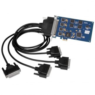 PCI Express 4-Port RS-232, RS-422, RS-485, RS-530, RS-530A, V.35 Synchronous Serial Interface