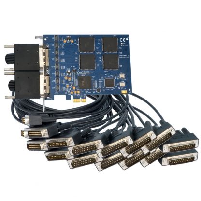PCI Express 16-Port RS-232 Serial Interface