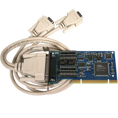Low Profile PCI 2-Port RS-232, RS-422, RS-485 Serial Interface