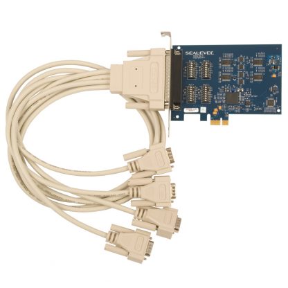 PCI Express 4-Port RS-232, RS-422, RS-485 Serial Interface