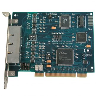 PCI RS-232, RS-485 Serial Interface (RJ45)