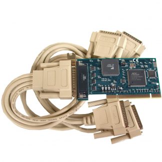 Low Profile PCI 4-Port RS-232 Serial Interface