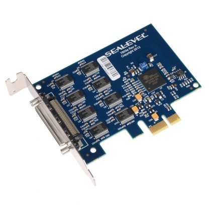 7803e Low Profile PCI Express 8-Port RS-232 Serial Interface