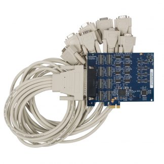 PCI Express 8-Port RS-232, RS-422, RS-485 Serial Interface