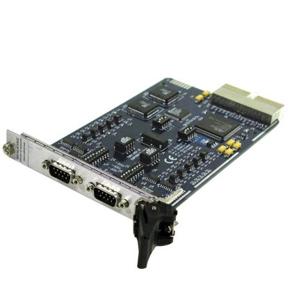 3U Compact PCI 2-Port RS-232, RS-422, RS-485 Isolated Serial Interface