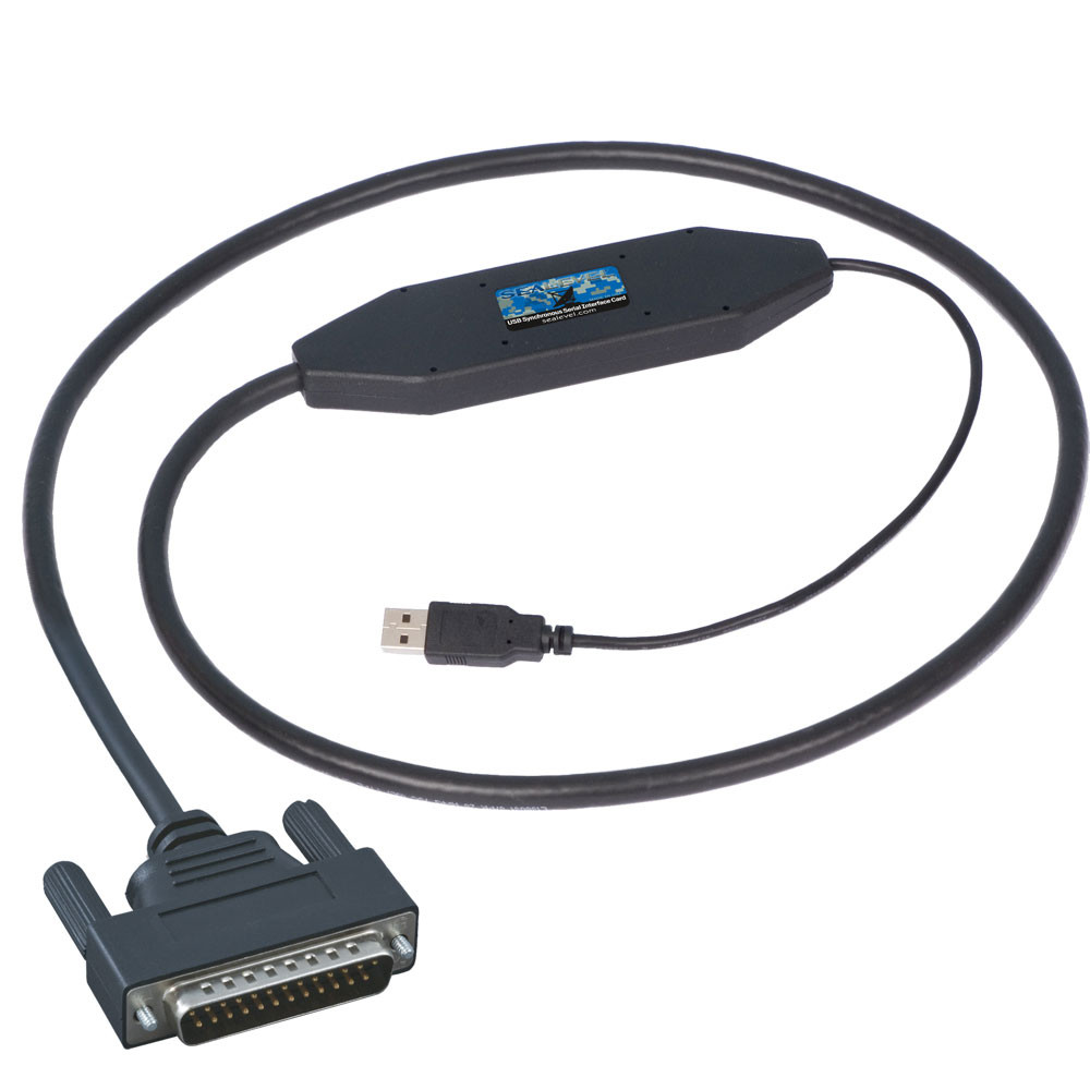 Roeispaan De schuld geven Ironisch ACC-188 USB Synchronous Serial Radio Adapter with DB25M - Sealevel