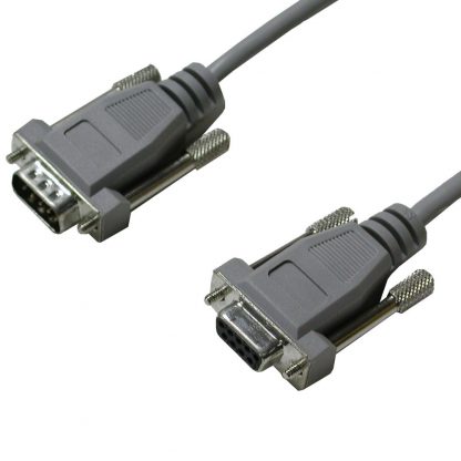 DB9 Female to DB9 Male Extension Cable, 72 inch Length