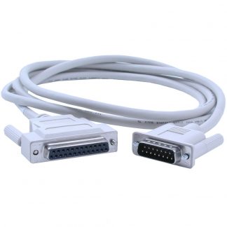 DB25 Female (RS-530) to DB15 Male (X.21) Cable, 72 inch Length