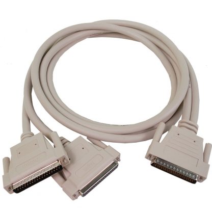 DB78 Male to (1) DB37 Female (Input) and (1) DB37 Male (Output) Cable, 72 inch Length - for 8004
