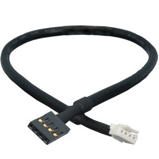 Internal USB Cable for 1x4 0.1 (2.54mm) Box Header Connectors, 14 inch Length