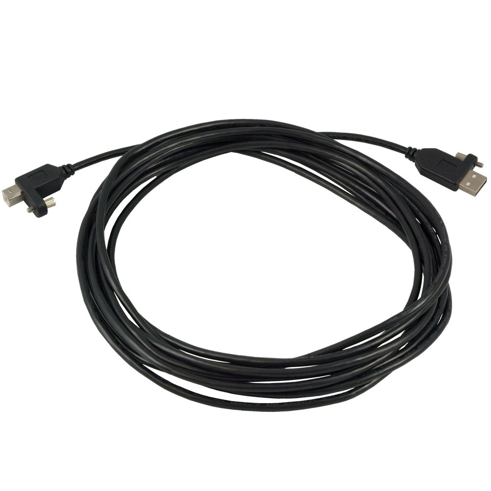 SeaLATCH USB Type A to SeaLATCH USB Type B Device Cable, 5 Meter Length ...
