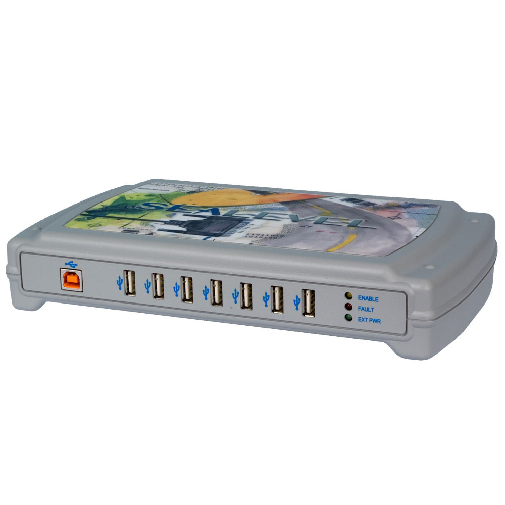 Industrial High-Speed 7-Port USB Hub - Sealevel