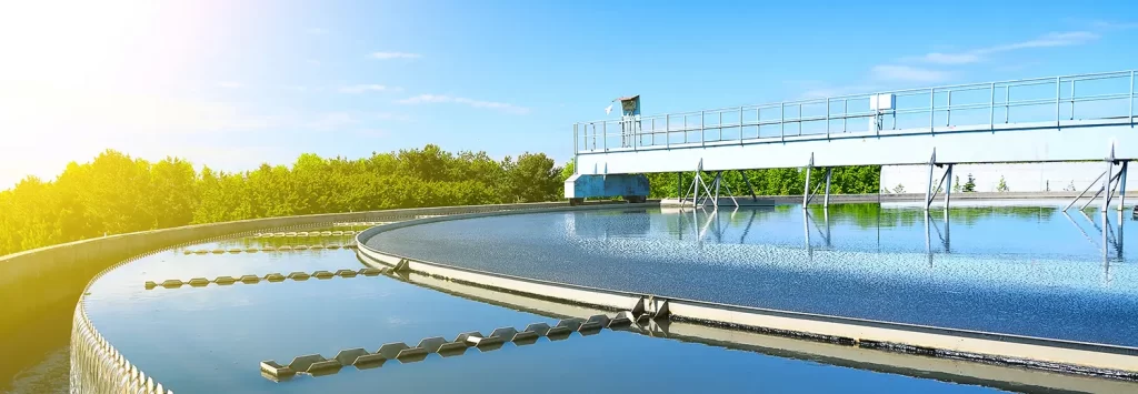 A wastewater management facility