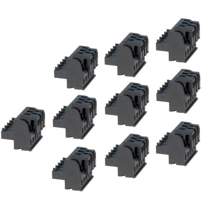 Terminal Blocks - 5 Position Spring Clamp (10 Pack)