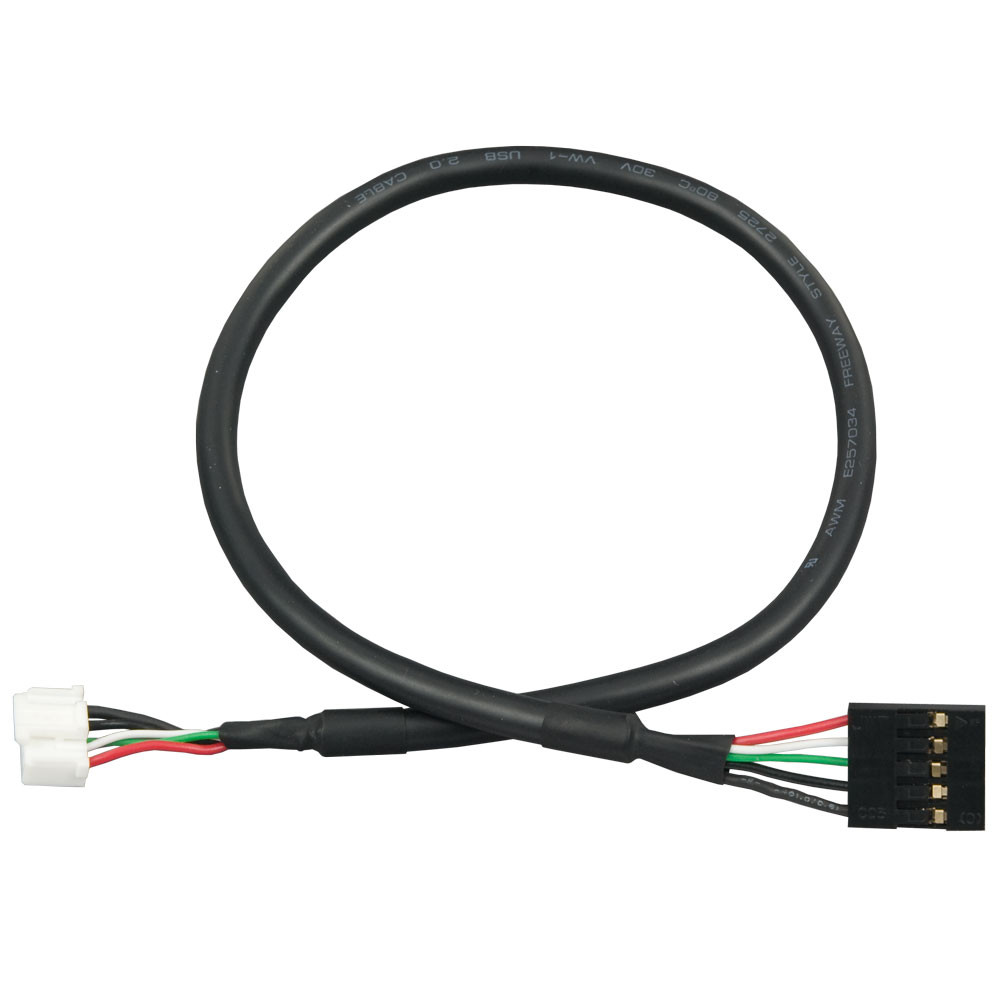 fedt nok i aften Gøre mit bedste Internal USB Cable for 1x5 0.1 (2.54mm) Box Header Connectors, 14 Inch  Length - Sealevel